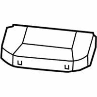 OEM 2018 Ram 1500 Seat Cushion Foam Left - 68050619AA