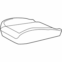 OEM Ram Front Seat Cushion Cover And Foam - 1UR67HL5AB