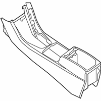 OEM 2008 Nissan Altima Body-Console - 96911-JA00A