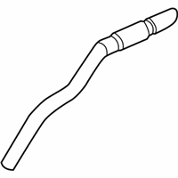 OEM Nissan Exhaust Tube Assembly, Rear - 20050-ZL00A