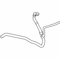 OEM 2014 Ford Fusion Outlet Hose - DG9Z-8C472-A