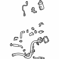 OEM Kia Filler Neck & Hose Assembly - 31030A8500