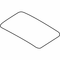 OEM BMW 330i Circul.Sliding/Lifting Roof Cover Gasket - 54-13-7-157-374