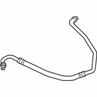 OEM BMW Engine Oil Cooler Pipe, Flow - 17-22-2-284-077