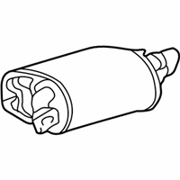 OEM 2000 Lexus ES300 Exhaust Tail Pipe Assembly - 17440-20090
