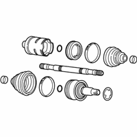 OEM Cadillac ATS Axle Assembly - 84550218