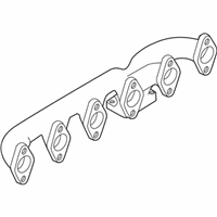 OEM 2003 Dodge Ram 3500 Exhaust Manifold - 5086934AA