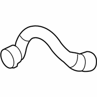 OEM 2009 BMW 528i xDrive Coolant Hose - 17-12-7-565-075