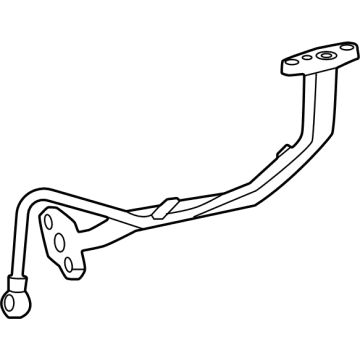 OEM Lexus NX350 PIPE, TURBO OIL, NO - 15481-25010