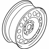 OEM 2004 Chevrolet Aveo Wheel, Steel - 96534957