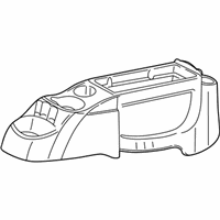 OEM Ford Taurus Center Console - YF1Z54045A36EAB