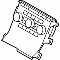 OEM 2010 Lincoln MKS Dash Control Unit - AA5Z-19980-D