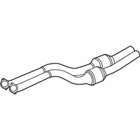 OEM 2016 BMW Z4 Exchange. Exhaust Pipe Cat.Converter, Right - 18-30-7-647-049