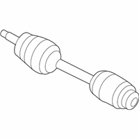 OEM 2007 Hyundai Santa Fe Shaft Assembly-Drive, RH - 49500-2B610