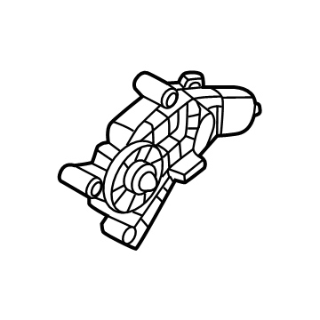 OEM 2021 Nissan Rogue Motor Assy-Regulator, LH - 80751-6RR1A