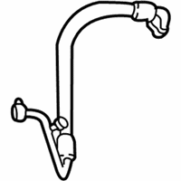 OEM 2001 Infiniti QX4 Hose-Flexible, High - 92490-4W000