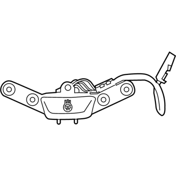 OEM 2021 BMW M235i xDrive Gran Coupe Steering Wheel Heating Push-Button - 61-31-9-383-999