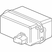 OEM Cadillac XLR Module Asm-Cruise Control (W/ Vehicle Dist Sensor) - 10349974