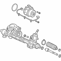 OEM Honda Rack Assembly, Power Steering (Eps) (Service) - 53650-TRW-F42