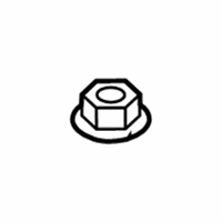 OEM Jeep Nut-HEXAGON FLANGE Head - 6511778AA