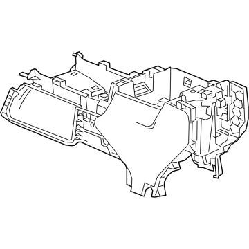 OEM 2020 GMC Sierra 3500 HD Console Assembly - 84945067