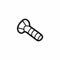 OEM 2000 GMC C3500 Stud, Rear Wheel - 12338057