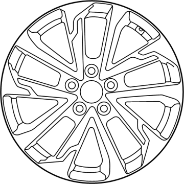 OEM 2022 Toyota Corolla Cross Wheel, Alloy - 42611-0A230