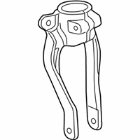 OEM BMW 740i xDrive Right Strut Bracket Spring - 31-12-6-861-200