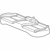 OEM Acura Pad, Rear Seat Cushion - 82137-TY2-A01