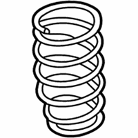 OEM 2000 Toyota Land Cruiser Coil Spring - 48231-6A670