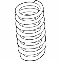 OEM 2021 BMW 230i xDrive Rear Coil Spring - 33-53-6-851-723