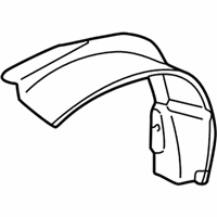 OEM 2003 Chevrolet Malibu Fender Liner - 22603519