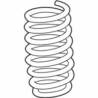 OEM 2014 BMW ActiveHybrid 3 Rear Coil Spring - 33-53-6-851-932