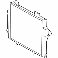 OEM Chrysler Crossfire Engine Cooling Radiator - 5098296AA