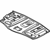 OEM 2003 Nissan 350Z Floor-Rear, Rear - 74514-CD030