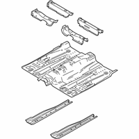 OEM 2022 Lincoln Nautilus Front Floor Pan - K2GZ-5811135-A