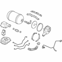 OEM Honda Tank Assembly, Cng - 17490-TR5-A00