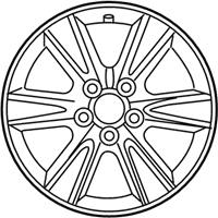 OEM 2005 Lexus ES330 Wheel, Disc - 42611-33610