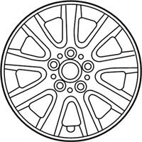 OEM 2004 Lexus ES330 Wheel, Disc - 42611-33600