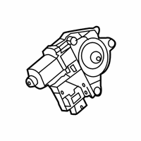 OEM 2017 Jeep Compass Motor-Window Regulator - 68302550AC