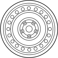 OEM 2011 Nissan Quest Wheel Assy-Disk - 40300-1JA0B