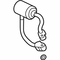 OEM Acura MDX Pipe Assembly, Discharge - 80316-TRX-A03