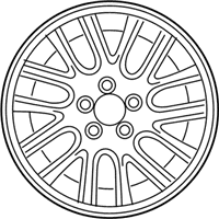 OEM 2014 Hyundai Genesis Rim 17X7 Wheel - 52910-3M570