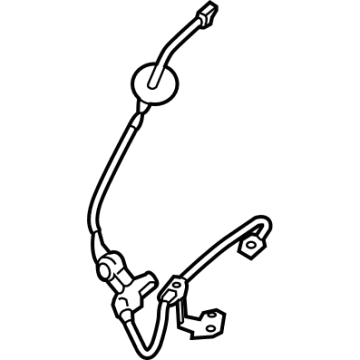 OEM 2020 Hyundai Accent Cable Assembly-ABS.EXT, LH - 91920-H9300