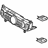 OEM Kia Soul Control Assembly-Heater - 97250B2DQ1CA