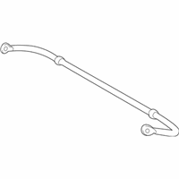 OEM 2014 Lexus RX450h Bar, Stabilizer, Rear - 48812-0E020