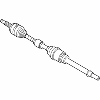 OEM 2008 Nissan Sentra Shaft Assembly-Front Drive RH - 39100-ET80C