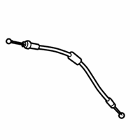 OEM 2010 Toyota Corolla Lock Cable - 69770-02200