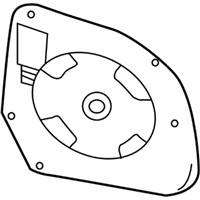 OEM 2022 Nissan Leaf Glass - Mirror, LH - 96366-5SA0A
