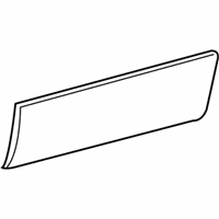 OEM Lincoln Mark LT Side Molding - 5L3Z-1625556-AA